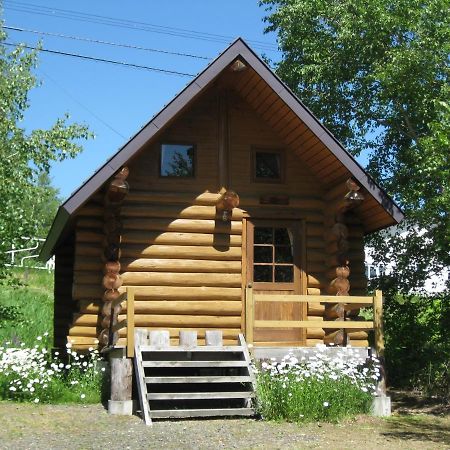 Log Cottage Himawari Nakafurano المظهر الخارجي الصورة