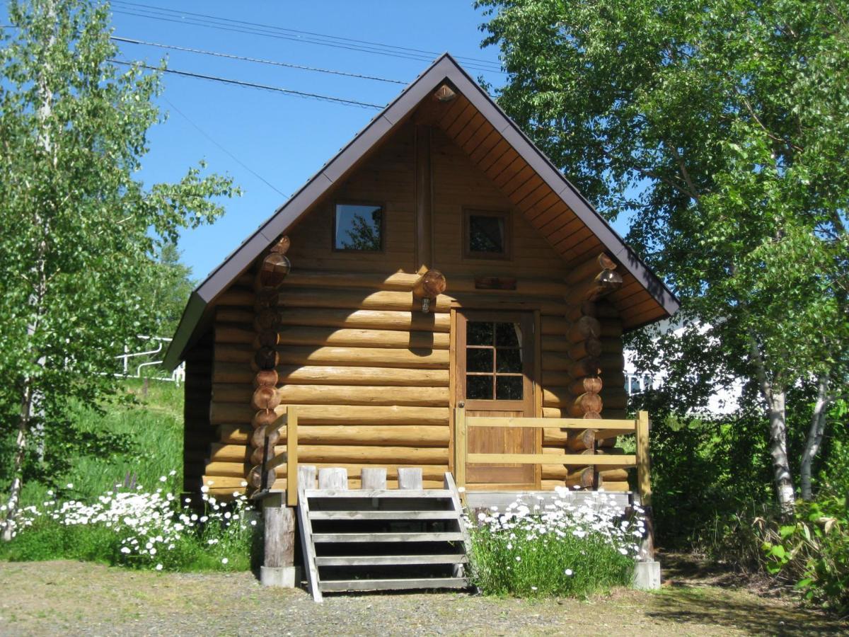 Log Cottage Himawari Nakafurano المظهر الخارجي الصورة